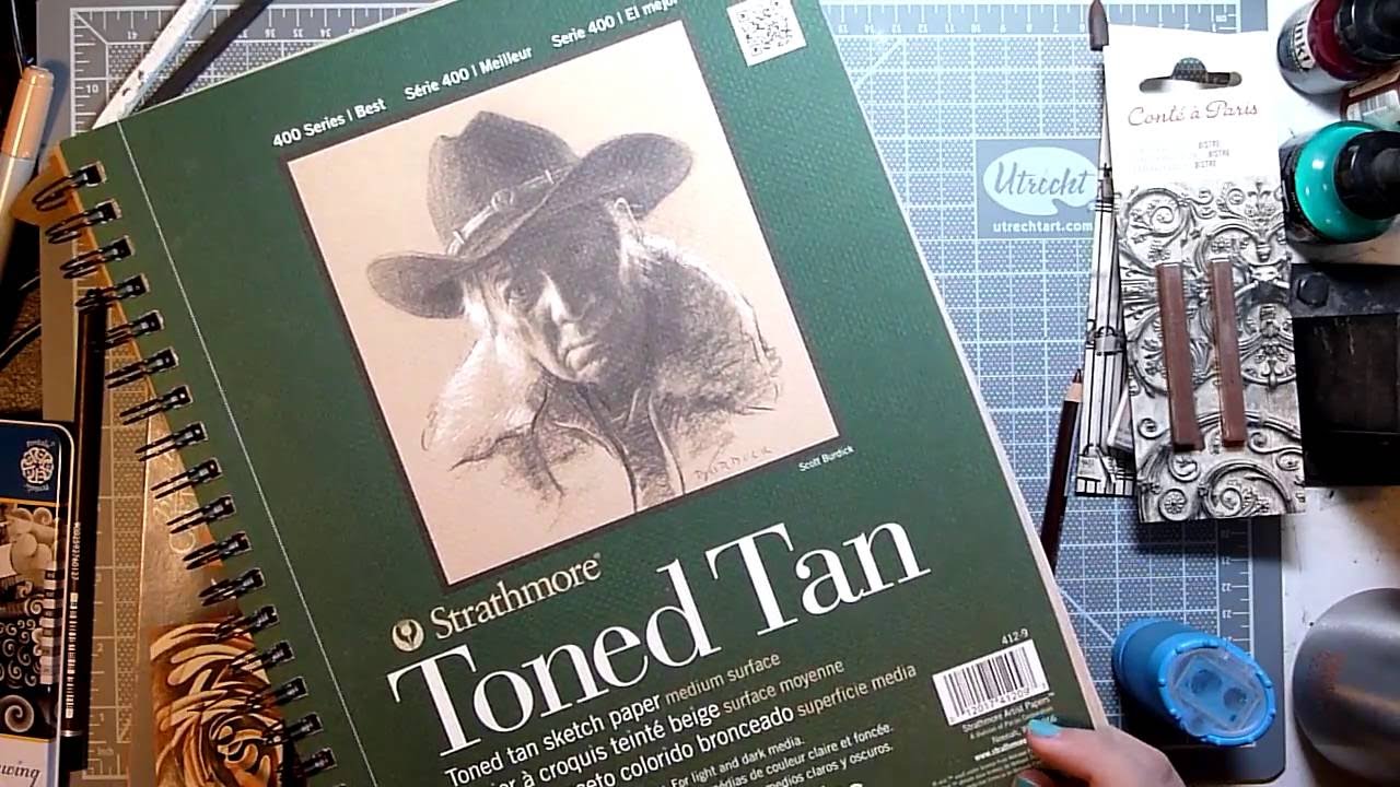 Materials For Drawing on Toned Paper