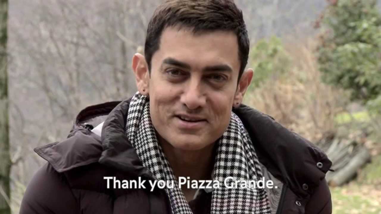 Aamir Khan for Lagaan: Once Upon a Time in India winner Prix du Public UBS 2001 Locarno