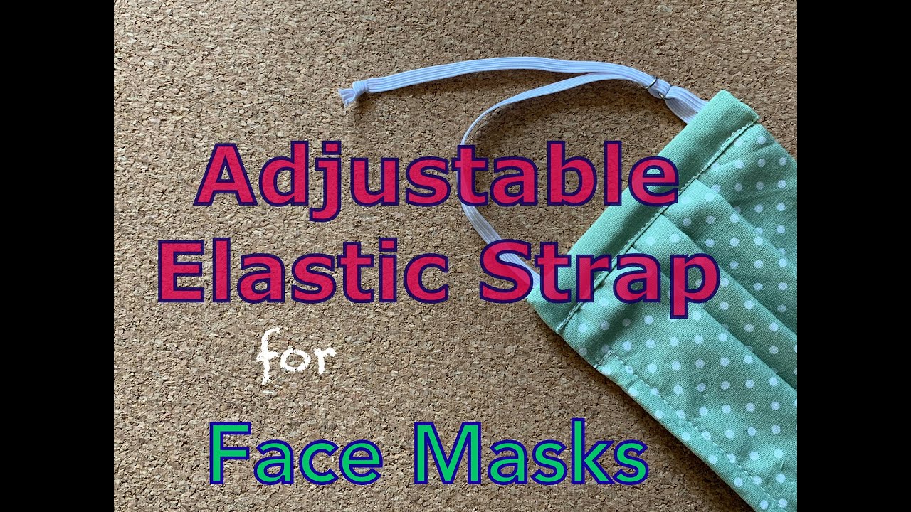 DIY Original Adjustable Elastic Strap for Face Masks