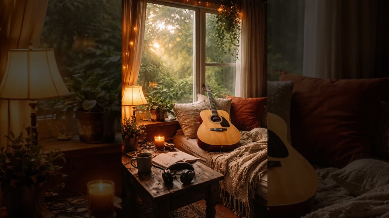 Soft Heartlight,Cozy Indie Folk Instrumental, Warm Acoustic Calm, Quiet Evenings, Warm Indie Folk