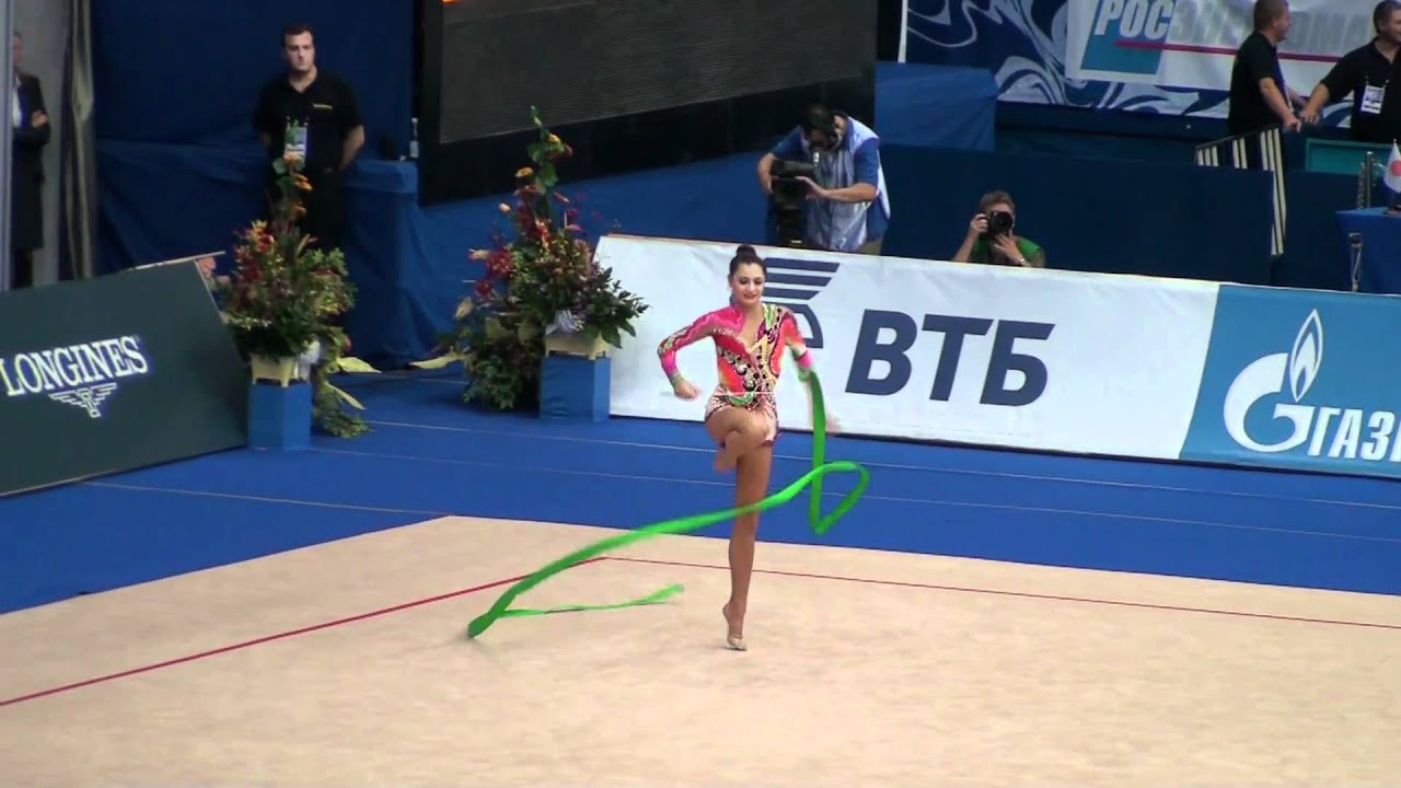 Anna Gurbanova (AZE), ribbon. RG WC 2010