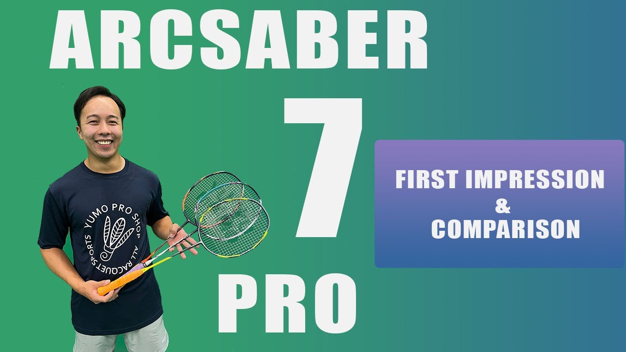 Yonex Arcsaber 7 Pro: первое впечатление и сравнение — Yumotube