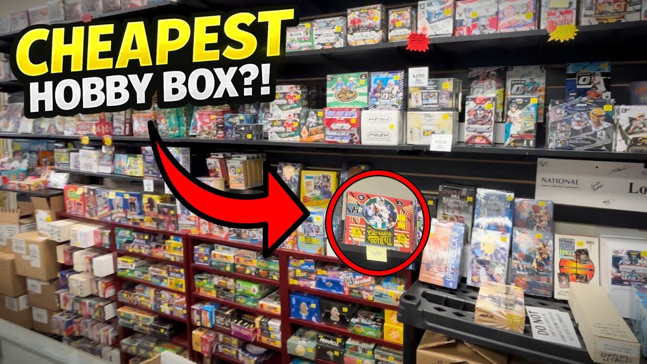 I Bought The CHEAPEST Hobby Box At My Local Card Shop&hellip;