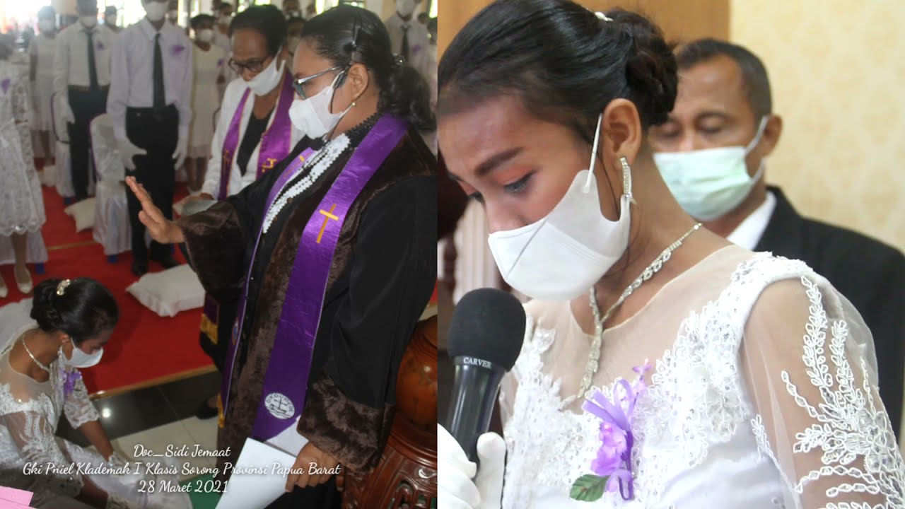 Pindah Ke Agama Kristen,1 Anggota SidiJemaat GKI Pniel Sorpus diBaptis & Membaca Surat Pernyataannya