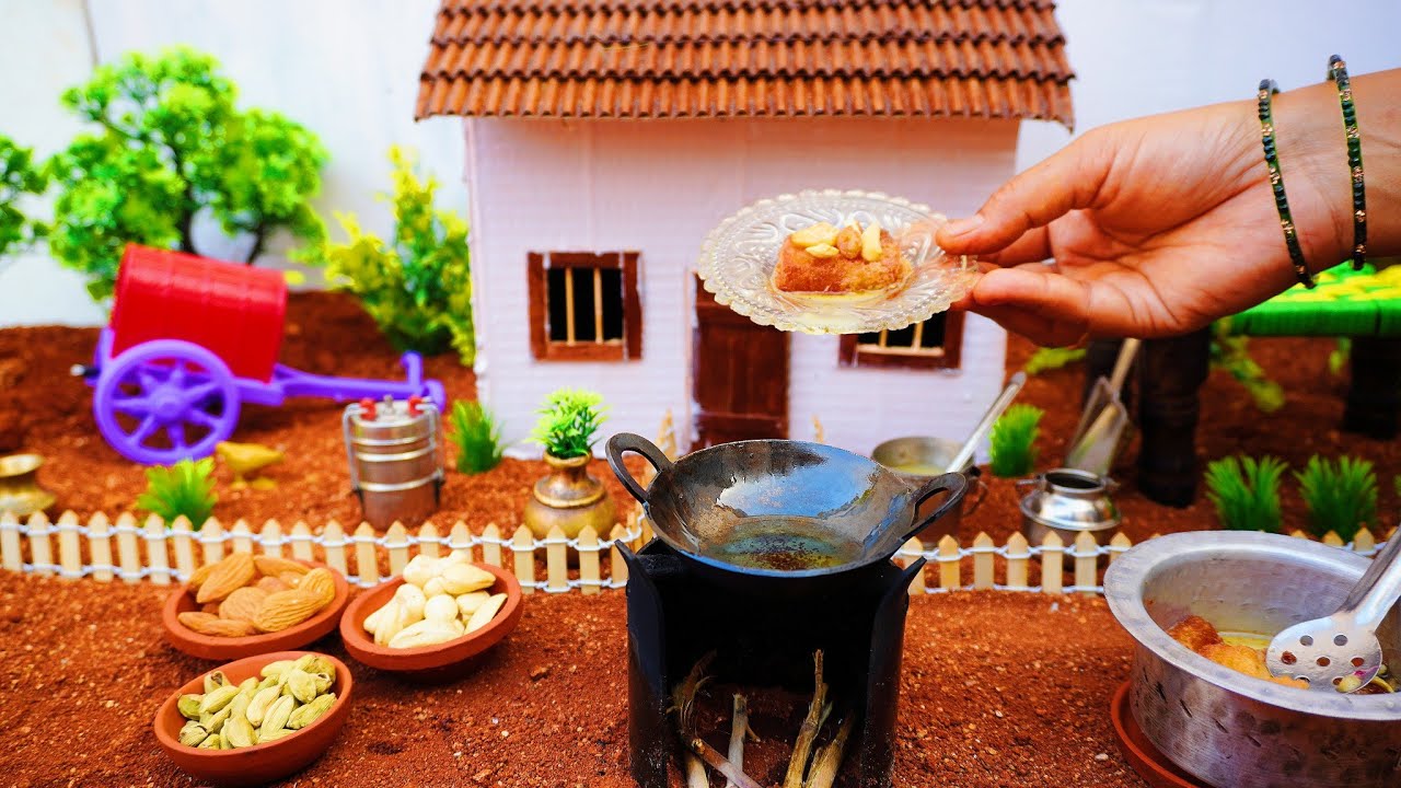 Miniature Bread Halwa| Mini Cooking Channel|