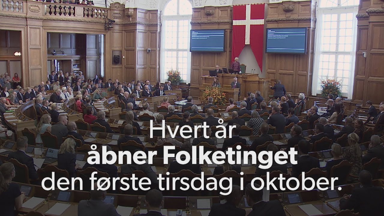 I dag åbner Folketinget: Sådan foregår det i praksis - DR Nyheder