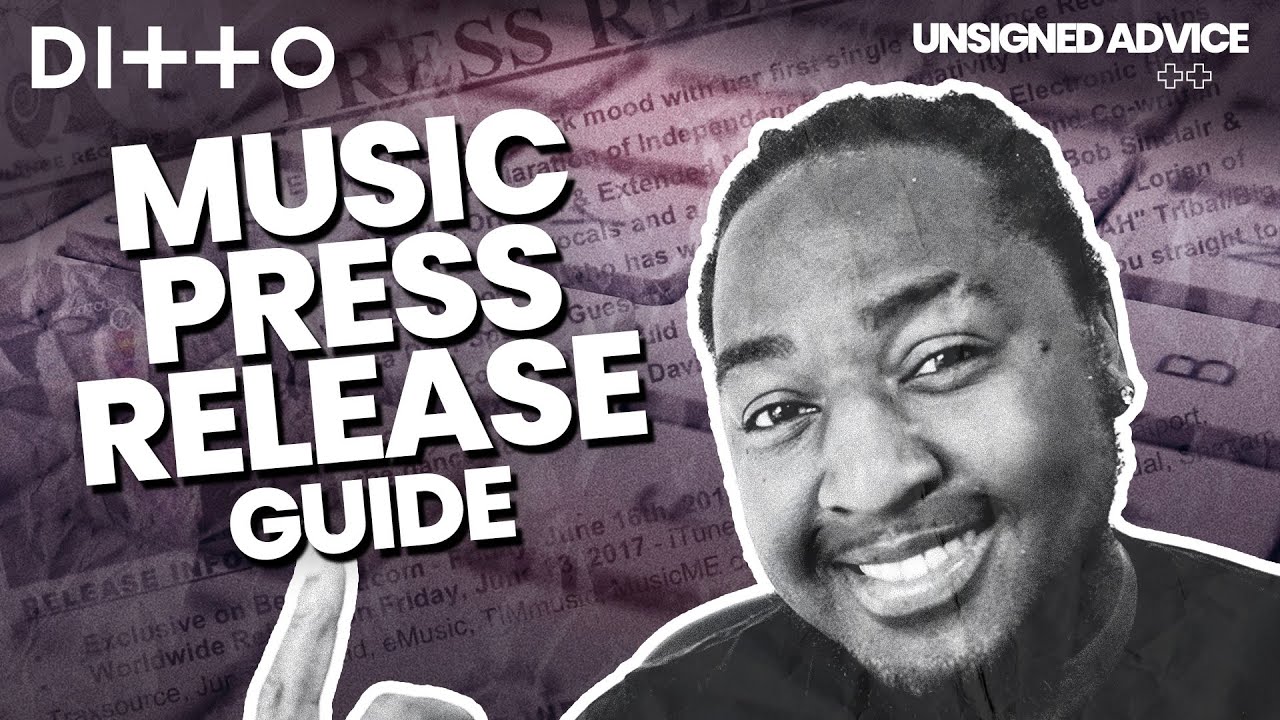 How to Write a Music Press Release | Template & Guide for Artists | Ditto Music