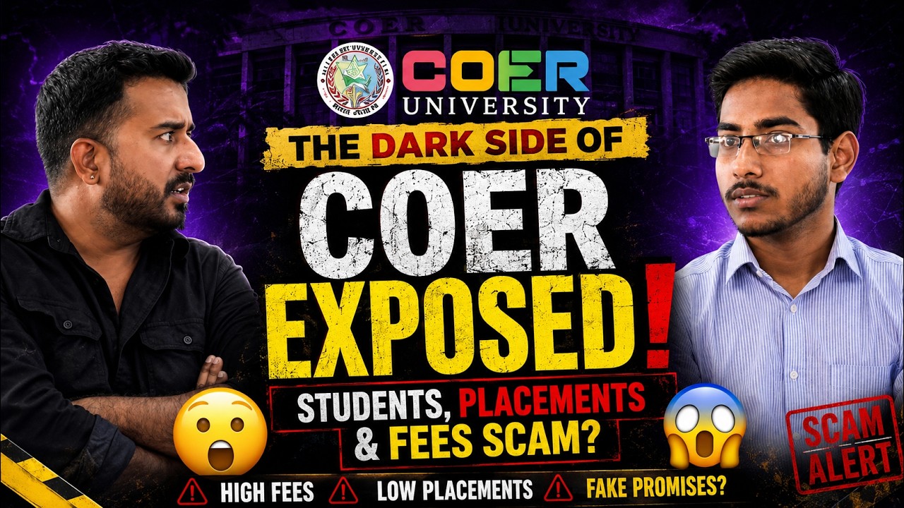 🎓 COER University की सच्चाई | Honest Student Review 2026 🔥 Fees, Course #coer #shorts #jeemains