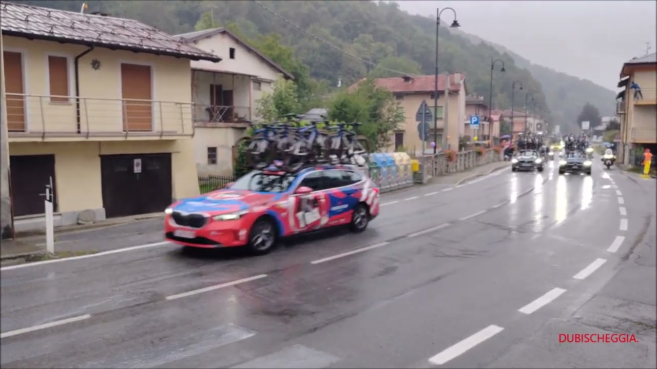 LA VUELTA TAPPA DI 160 KM ALBA - LIMONE Pte  QUOTA 1400, PASSA A ROBILANTE (CN) DOM. 24 - 8 - 2025.