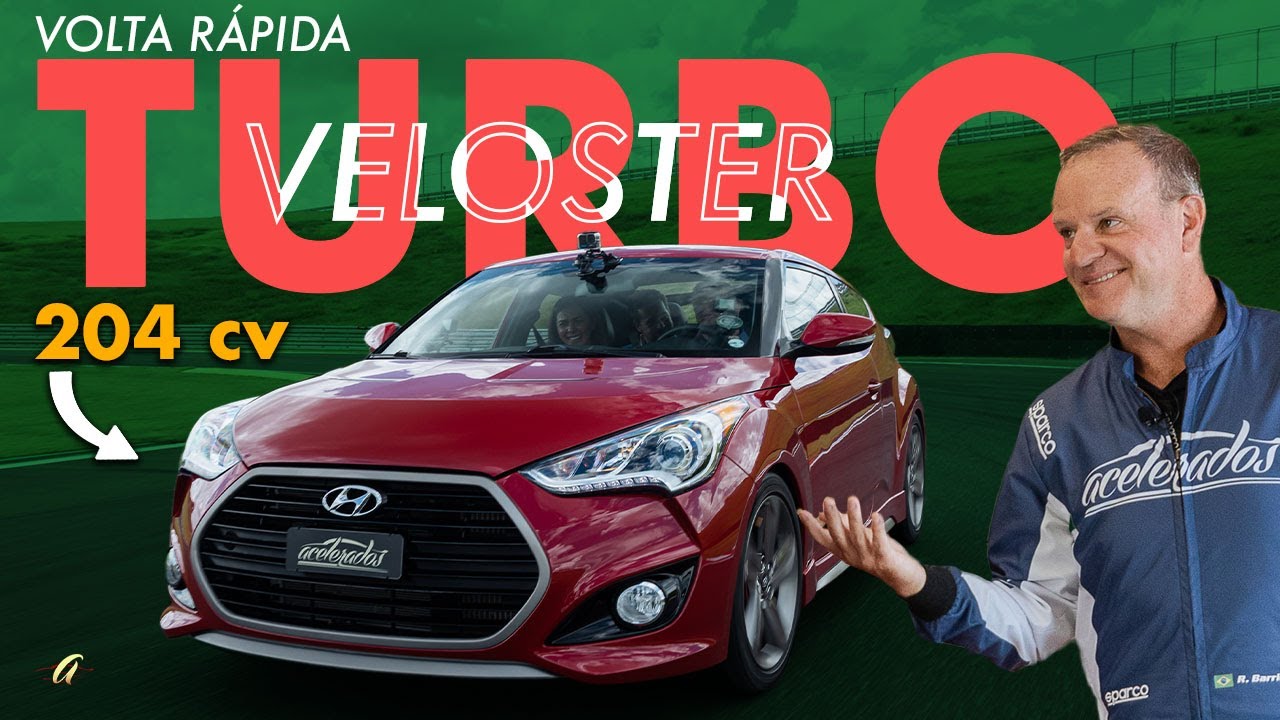 VELOSTER TURBO ENCARA A VOLTA RÁPIDA! Rubinho acelera o RARO esportivo coreano no Velocitta!