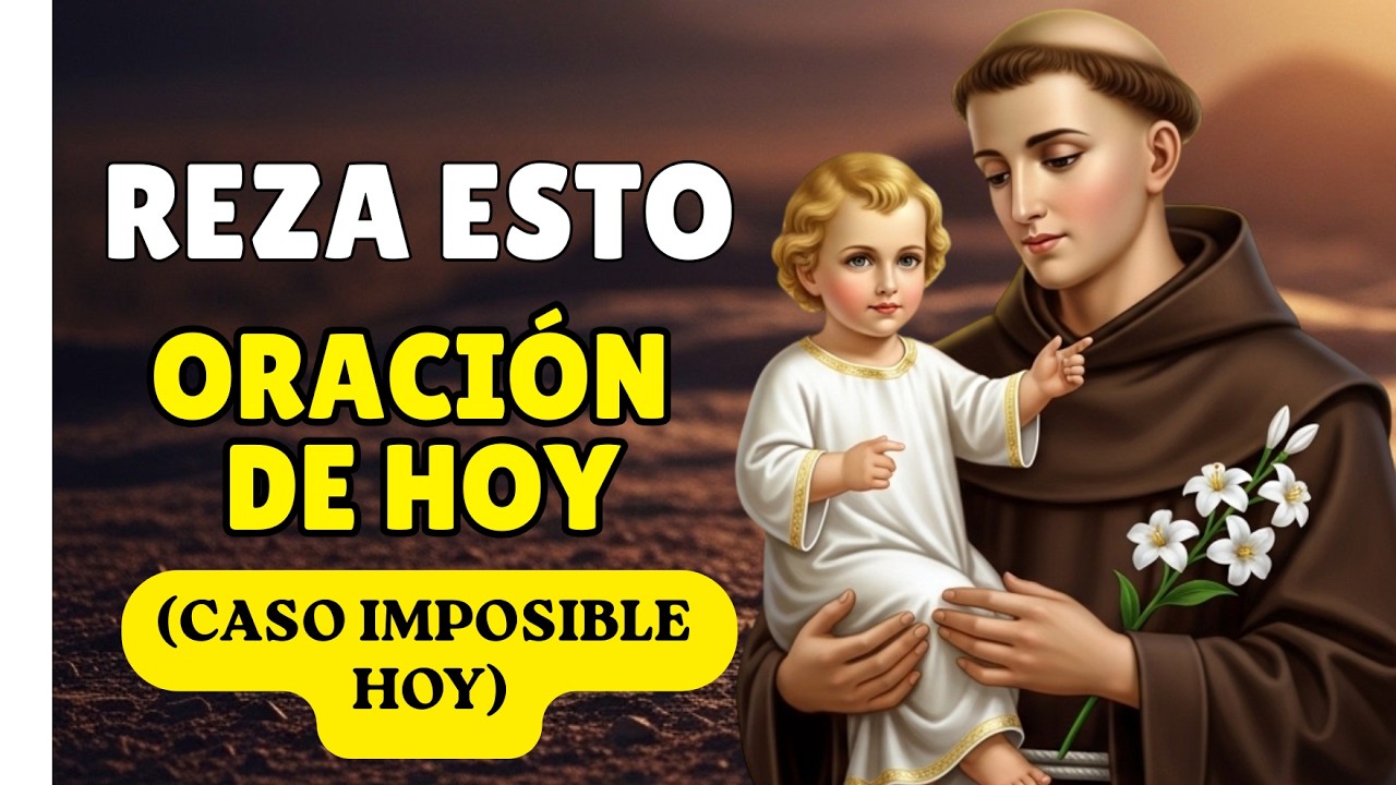 ORACIÓN MILAGROSA A SAN ANTONIO PARA CASOS IMPOSIBLES Y DESESPERADOS