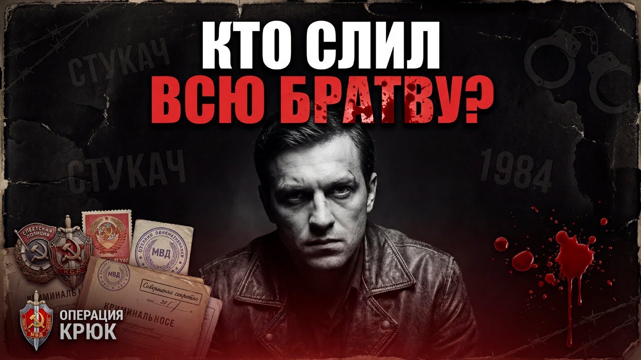 Кто СЛИЛ всю братву ментам?
