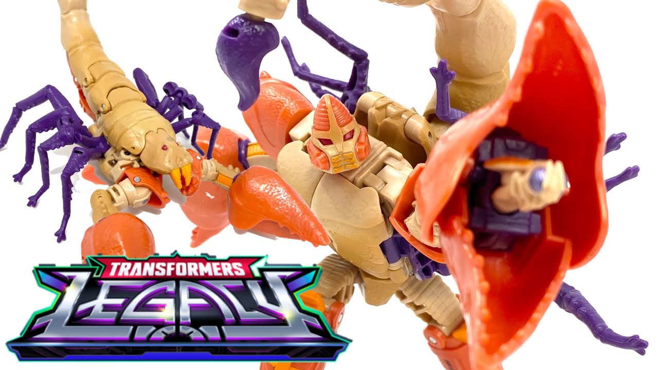 Transformers LEGACY Deluxe Class Beast Wars SANDSTORM Review