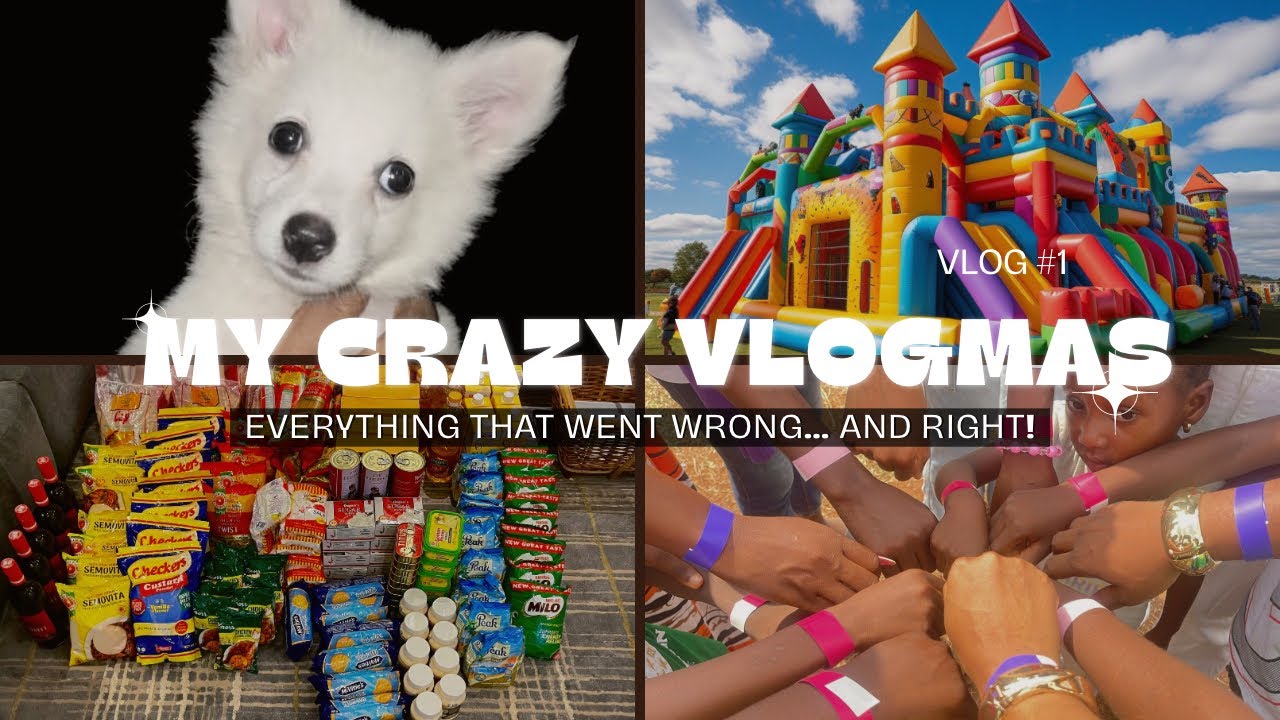MY CHAOTIC (AND VERY LATE) VLOGMAS | CHRISTMAS CHAOS, SHOPPING & FAMILY FUN 