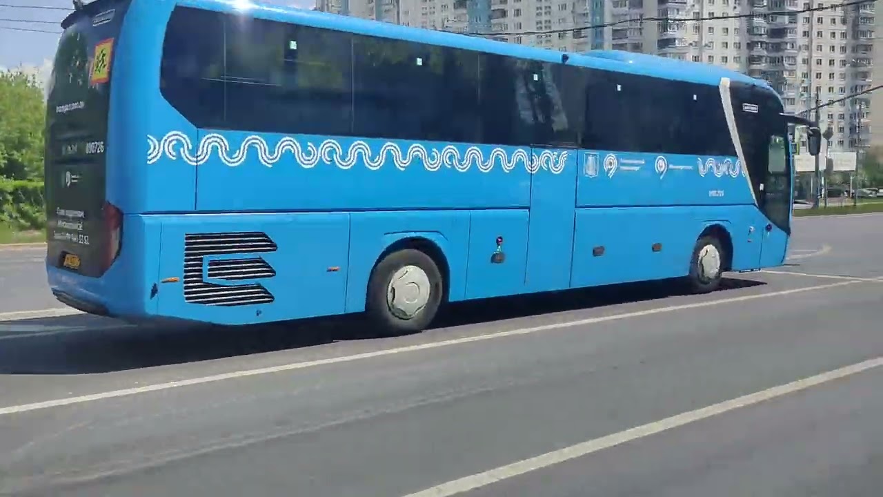 Автобус №826. Платформа Бирюлёво-Пассажирская - Метро 