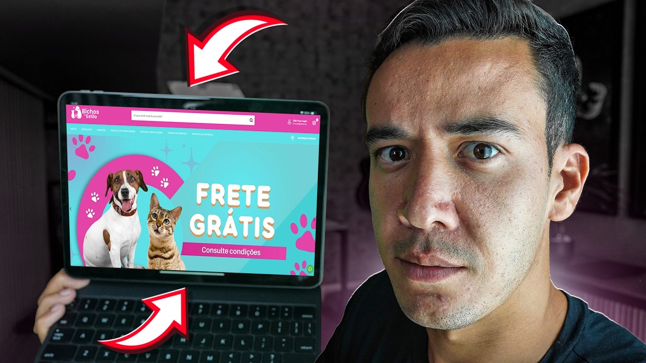 ANALISANDO LOJAS DE INICIANTES NO DROPSHIPPING [2025]