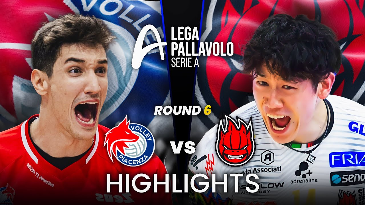 Perugia vs Piacenza | Highlights | Italian Volleyball League 2025