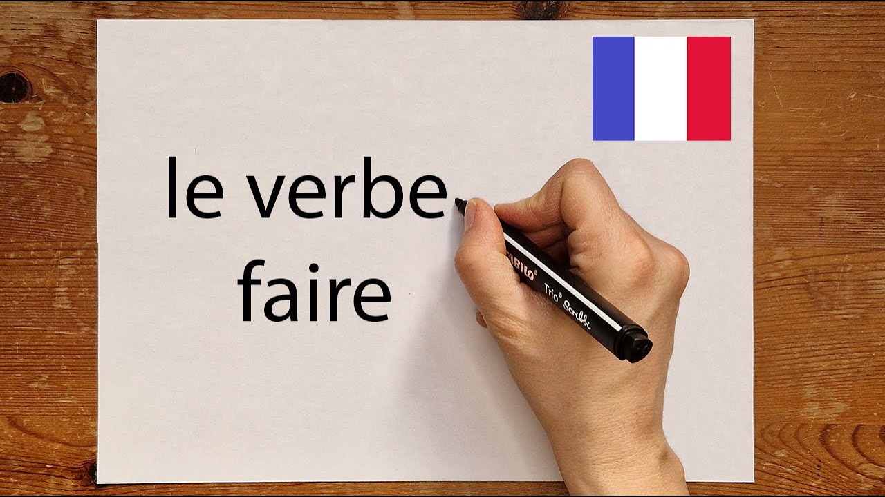 Das Verb faire