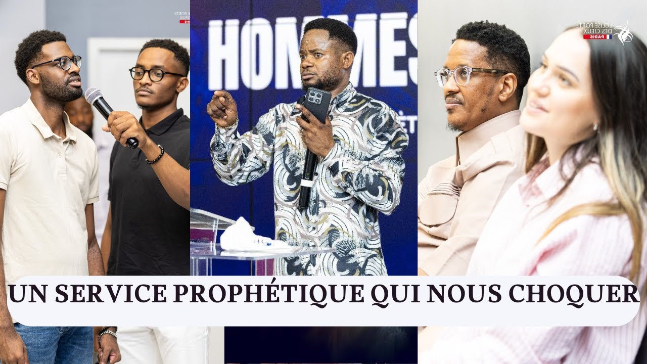 😀POWER💥POUR LA 1ÈRE FOIS À EPDC PARIS— UN SERVICE PROPHÉTIQUE QUI NOUS BOULEVERSE...Pr Paulin Mbombo