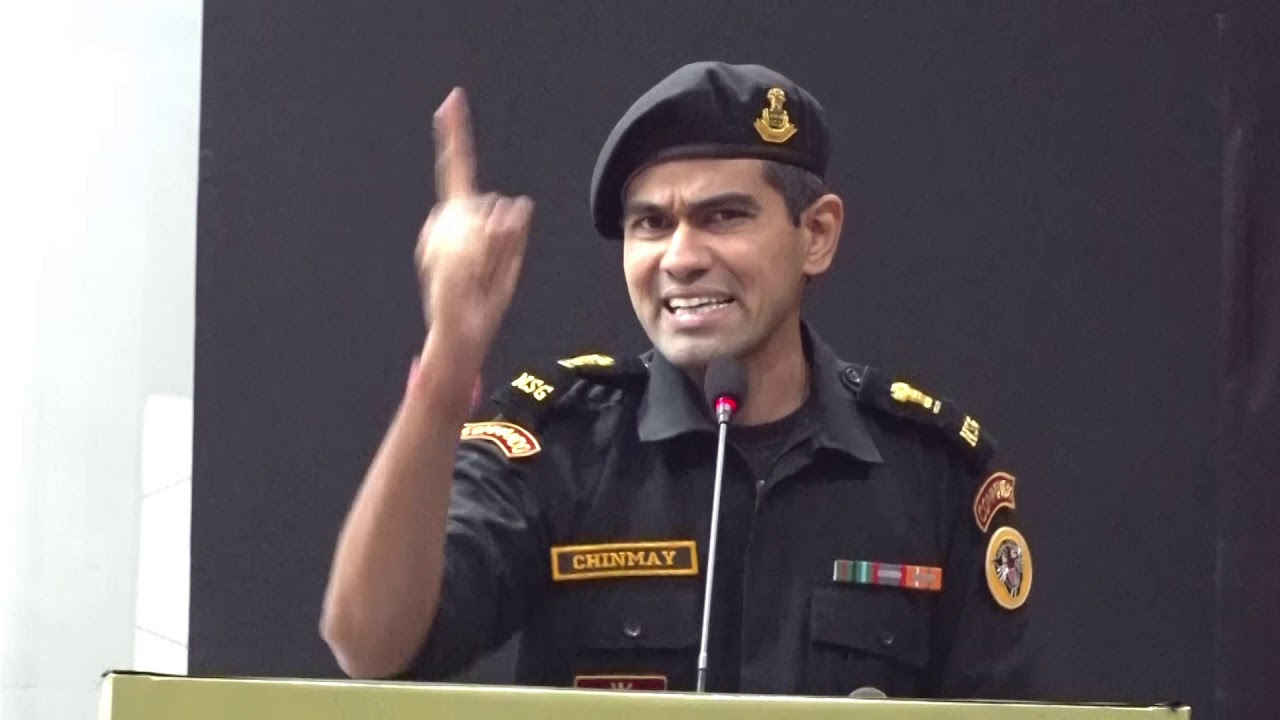 Indo-Tibetan Border Police (ITBP)NHRC CAPF Final Debate Competition , Major Chinmay Nair NSG
