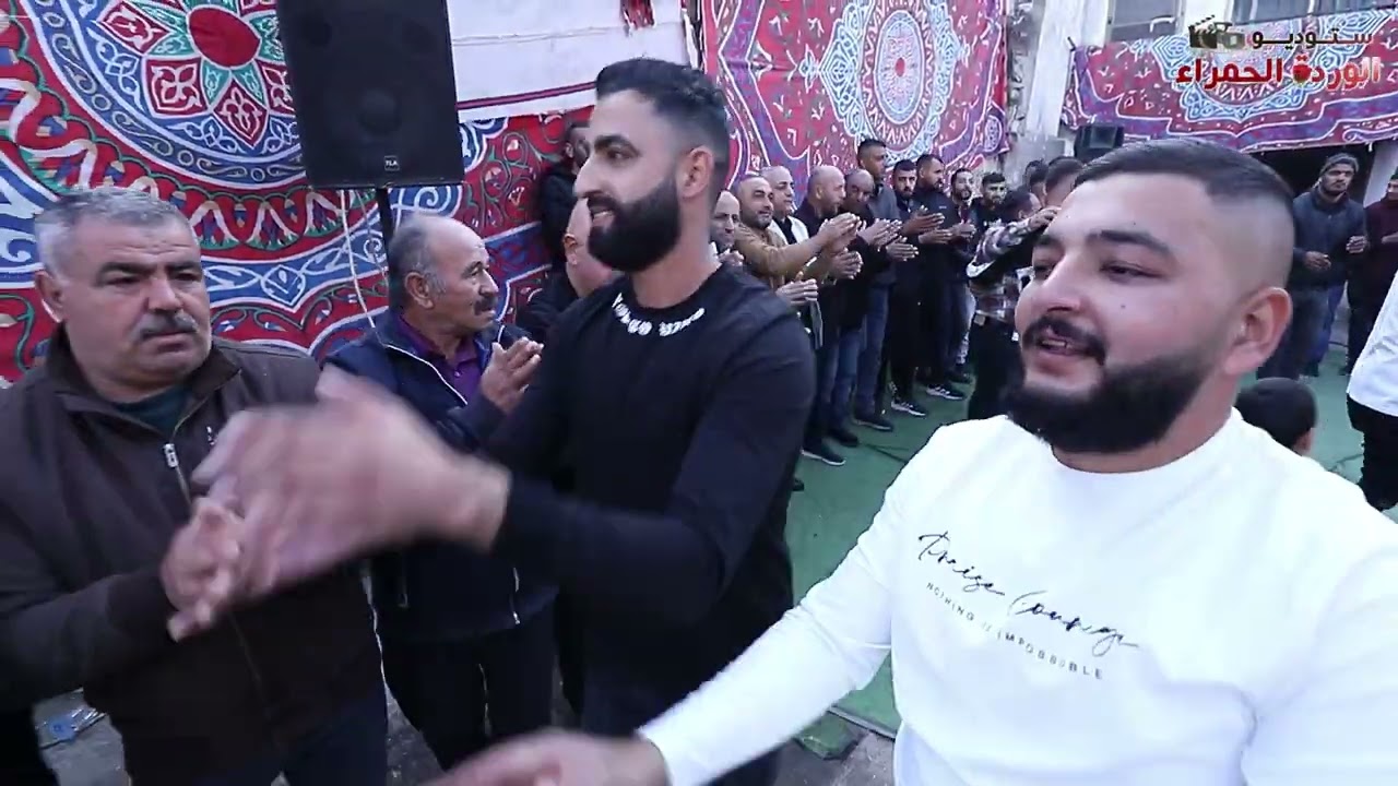الفنان صالح الرباع يبدع  في سحجة ودحية مهرجان العريس علاء رائد رجب _2025