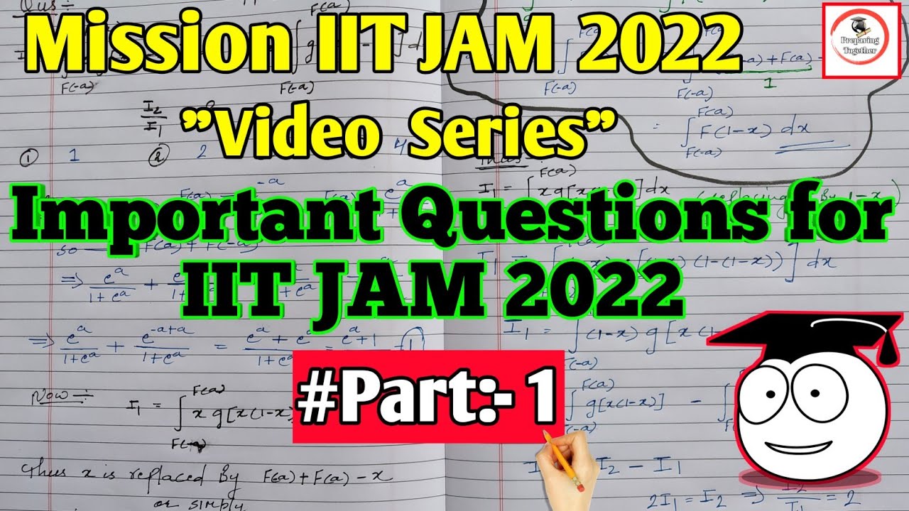 Important Questions for IIT JAM Mathematics || video series || Part 1 ||  Mission IIT JAM 2022 🔥