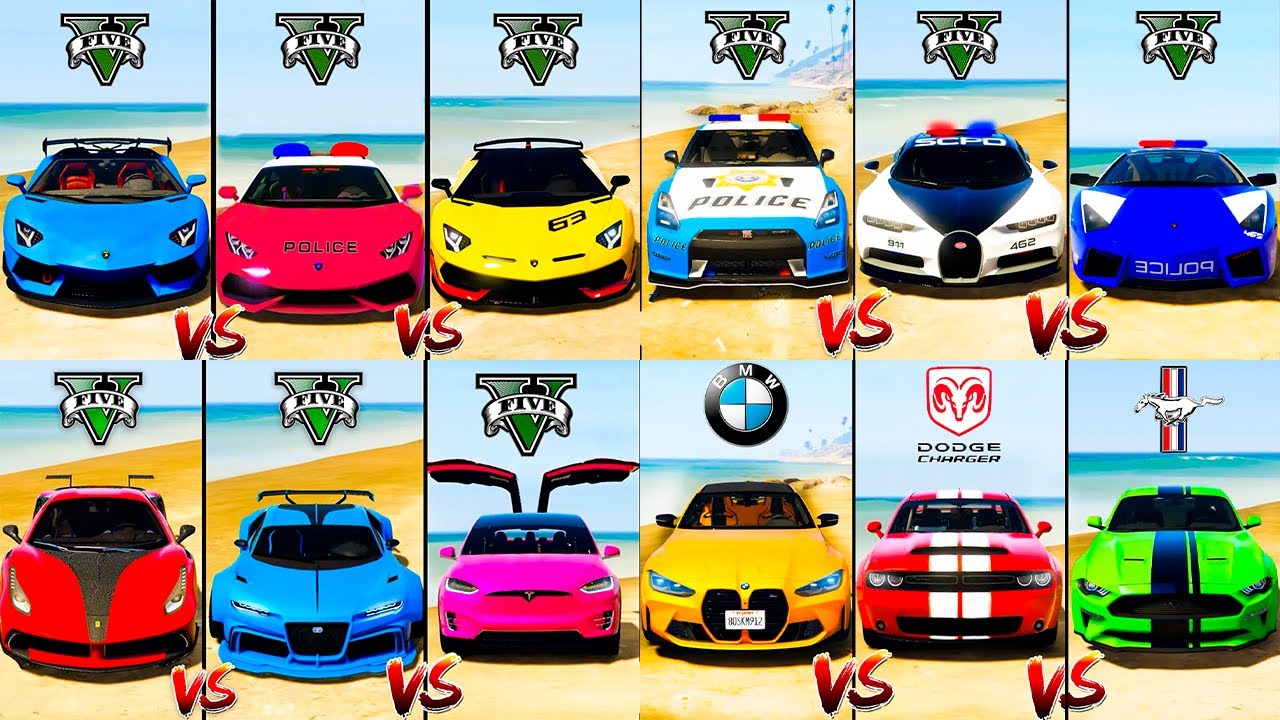 The Fastest Super Cars in the World - GTA 5 Super Cars Mod Collection
