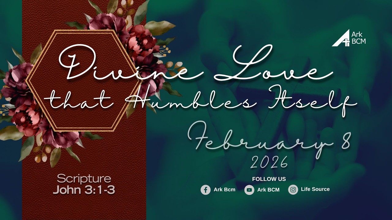 Divine Love That Humbles Itself (John 3:1-3)