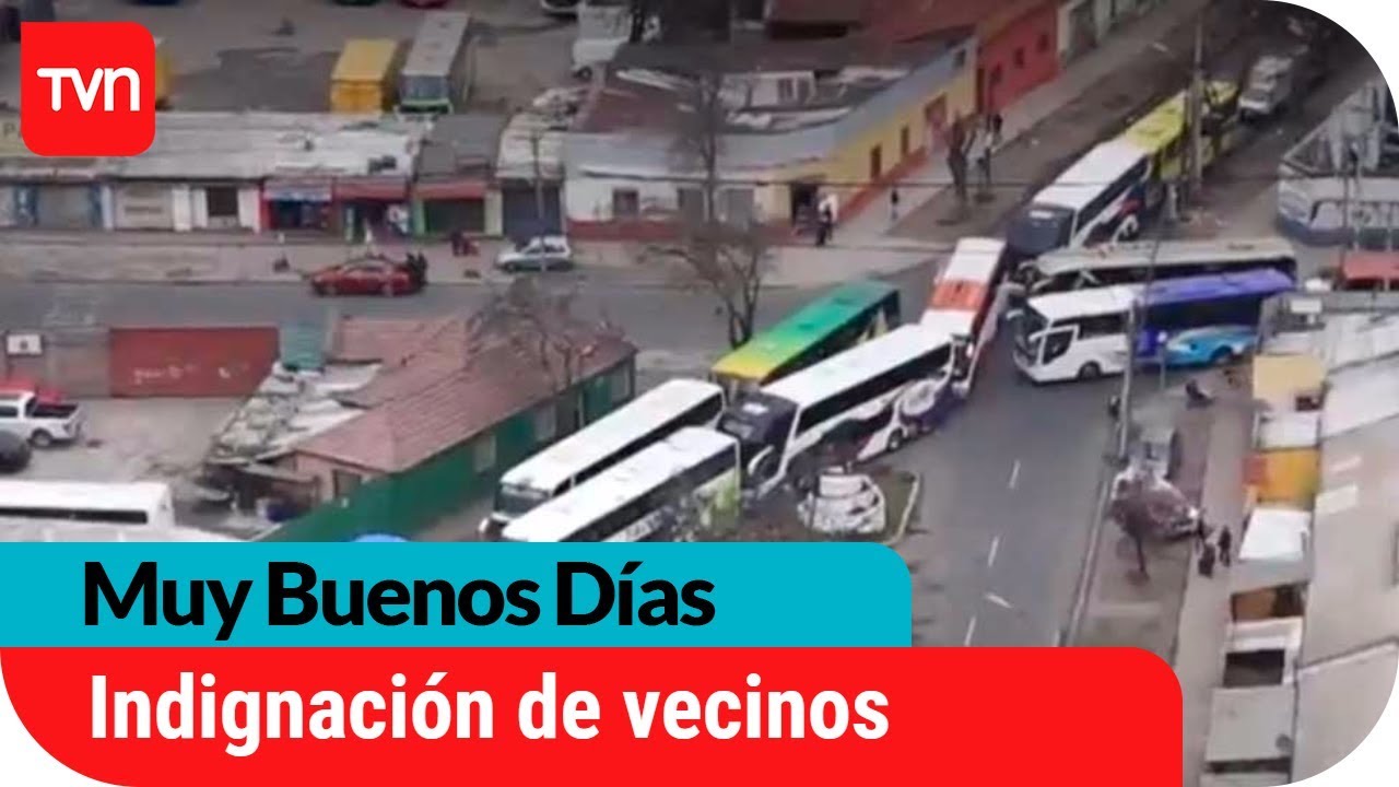 Conoce la difícil vida de los vecinos del Terminal Sur de Santiago | Muy buenos días