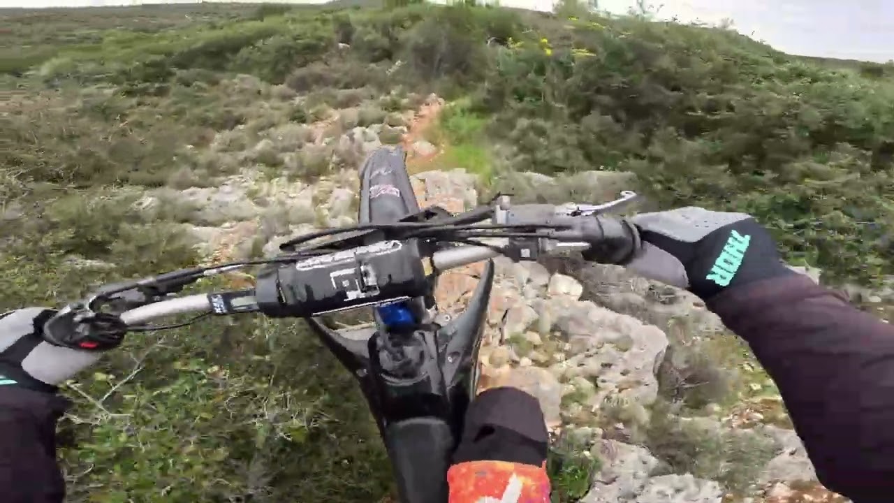 Taking on kefalonian's toughest enduro trails | Raw GoPro POV Ride