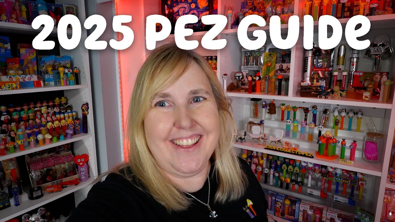 Every PEZ Released in 2025 &bull; Setup Display and Collection Guide