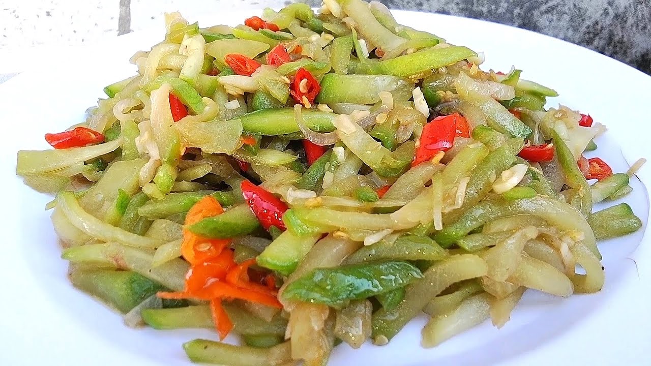 MASAKAN RUMAHAN YANG SIMPEL DAN ENAK // Resep Tumis Labu Siam