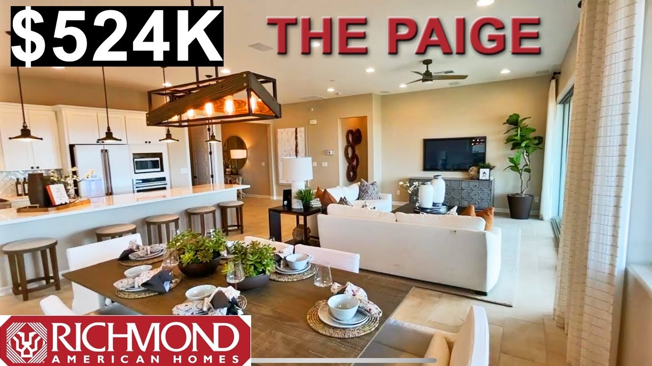 2,600sqft Single-Story Home by Richmond American Homes in Andante at Cadence Henderson