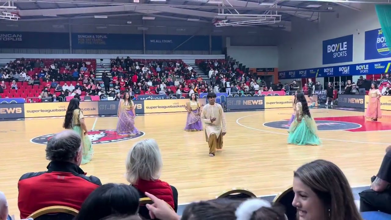 BollyARKK Dance @ Leicester Riders Diwali Game 2025