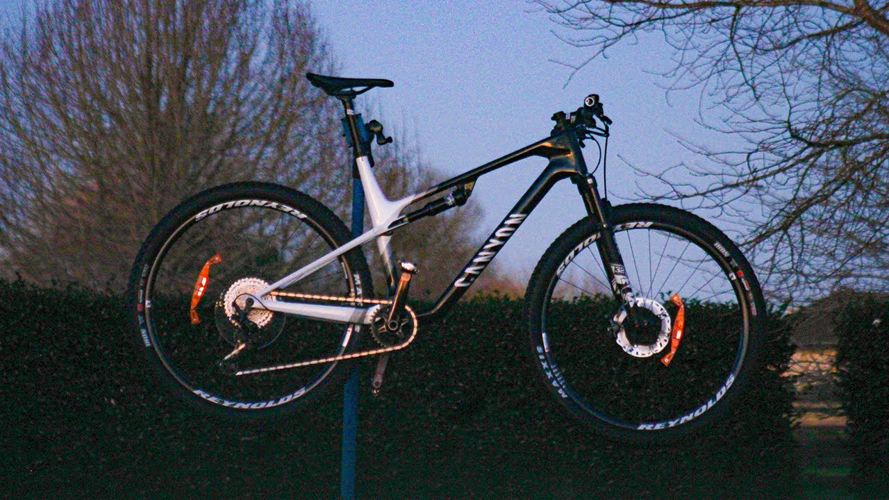 CANYON LUX WORLD CUP CF 7  unboxing + riding!!   MTB cross country bike