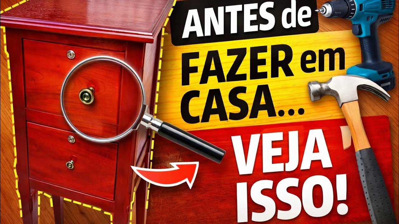 Depois Que Aprender a Fazer isso NUNCA MAIS fique Sem DINHEIRO _ Projeto Marcenaria Madeira #diy