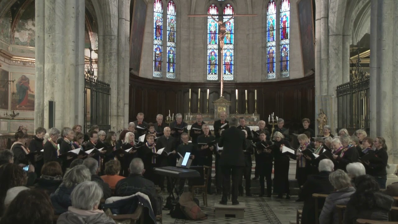 Antonio LOTTI -  Miserere par chorales Pleins Jeux Lyon 8, Campanella Champagne au Mont d'or