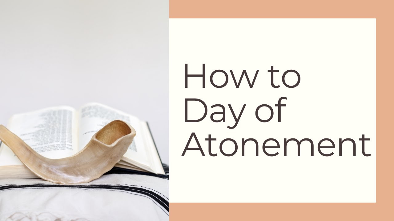 How to celebrate the Day of Atonement as a believer in Jesus // Yom Kippur