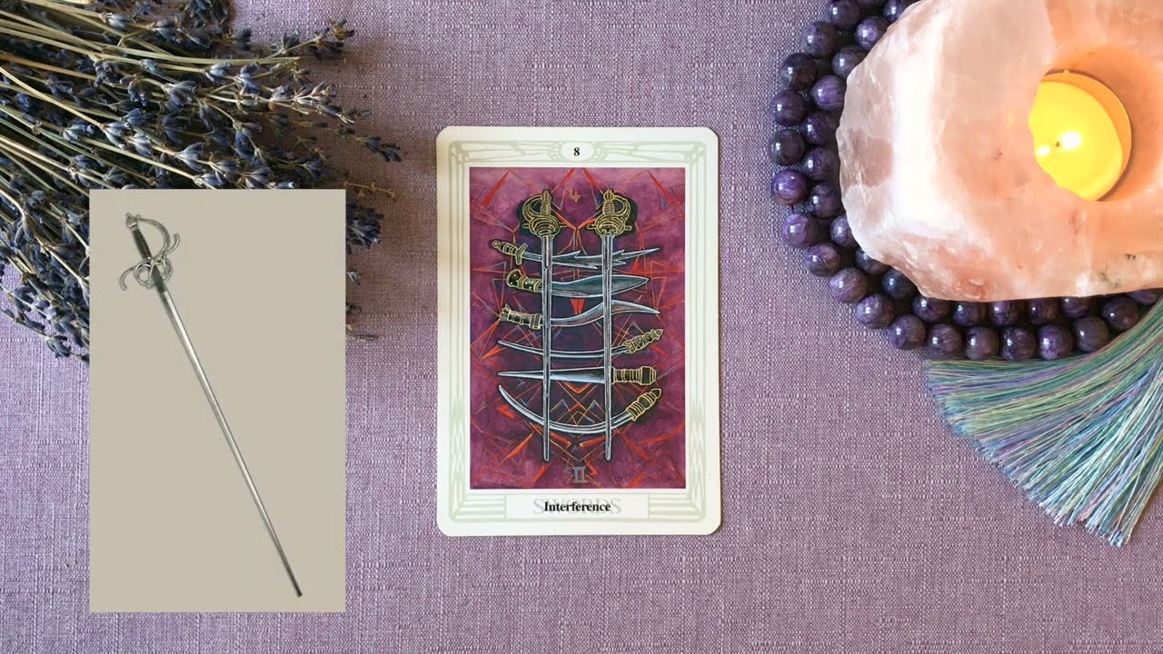 Eight of Swords - Thoth Tarot Meanings