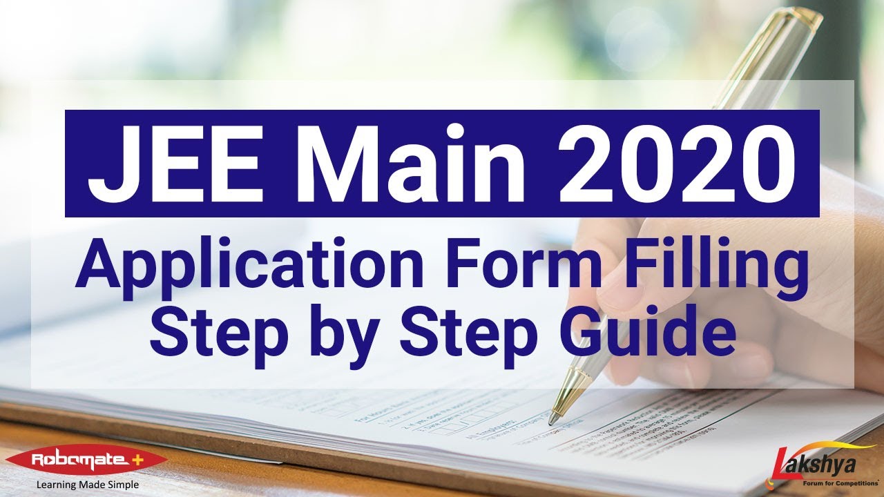 How to Fill JEE MAIN 2020 Application Form Step by Step | JEE Main 2020 Registration |