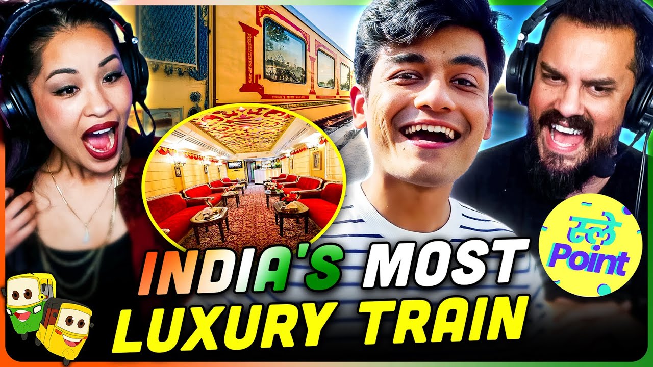 SLAYY POINT -  Testing India's Most Expensive Luxury Train Reaction!