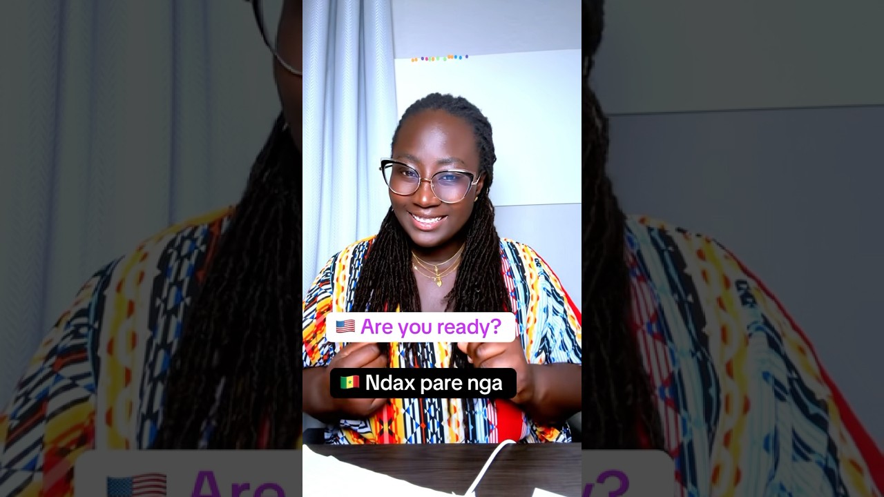 Learn English and Wolof