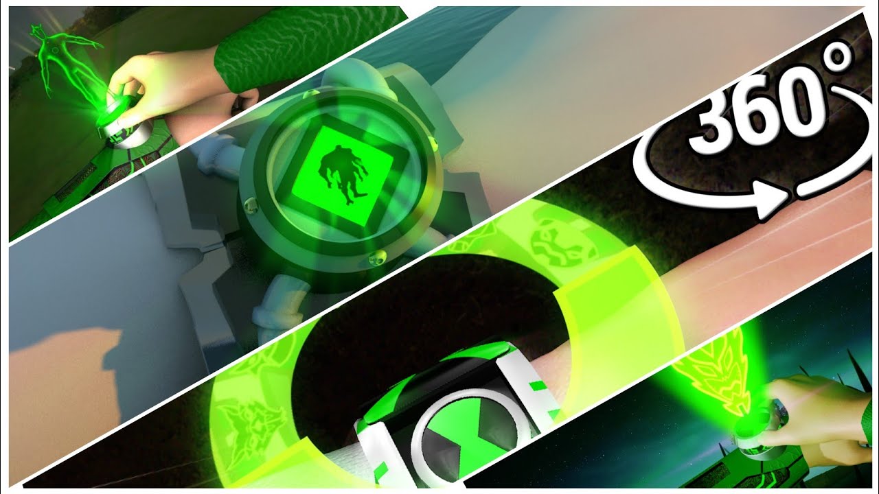 BEN 10 ULTIMATE ALIEN • OMNITRIX • VR-опыт 360° [4K]
