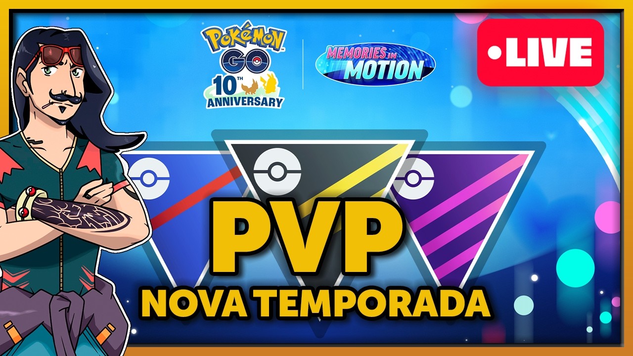 LIVE - PVP NA NOVA TEMPORADA | MEMÓRIAS EM MOVIMENTO