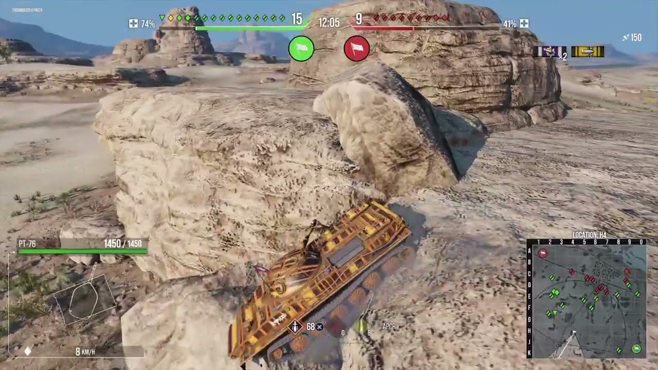 World Of Tanks Cold War My PT-76 Tank Battle At El Alamein