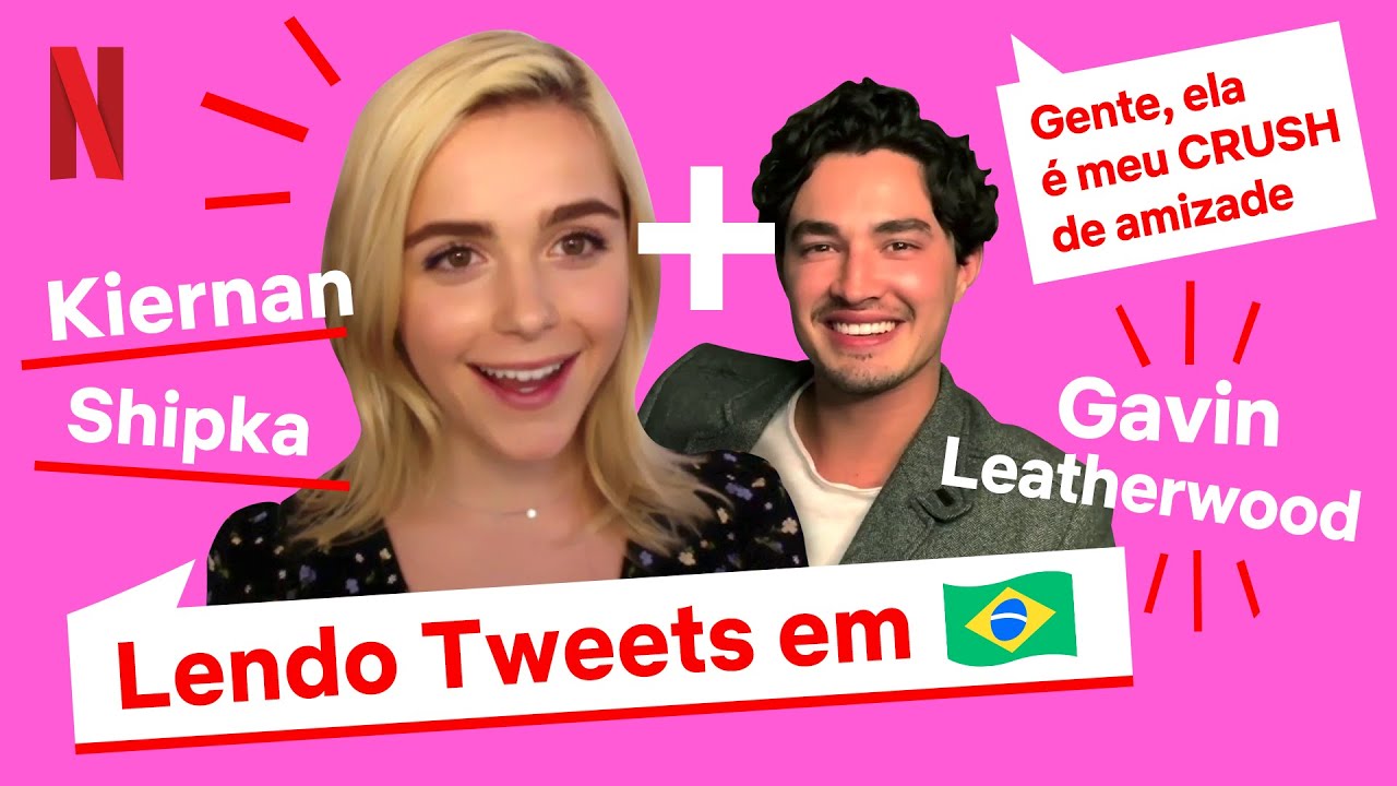 Elenco de O Mundo Sombrio de Sabrina faz feitiçaria com a língua portuguesa | Netflix Brasil