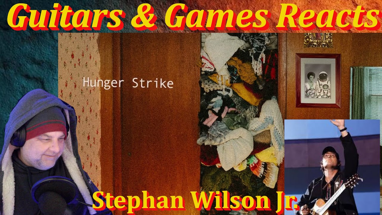 Guitars & Games Reacts. Stephan Wilson Jr.:  Hungerstrike  #music #reaction