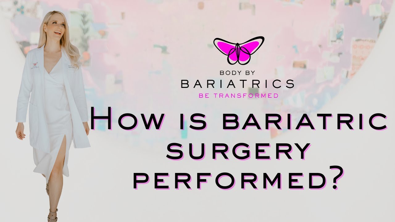 How is bariatric surgery performed?