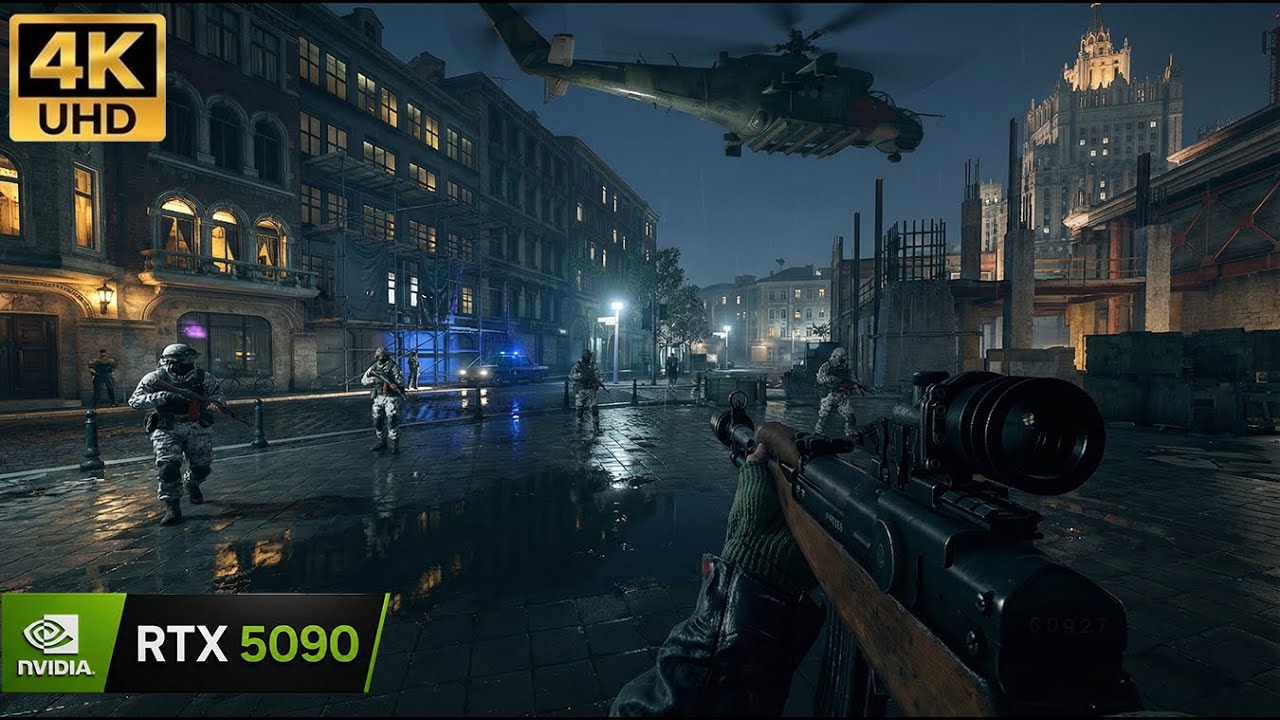 Berlin Stealth Mission - 4K 60FPS [Ultra Realistic]