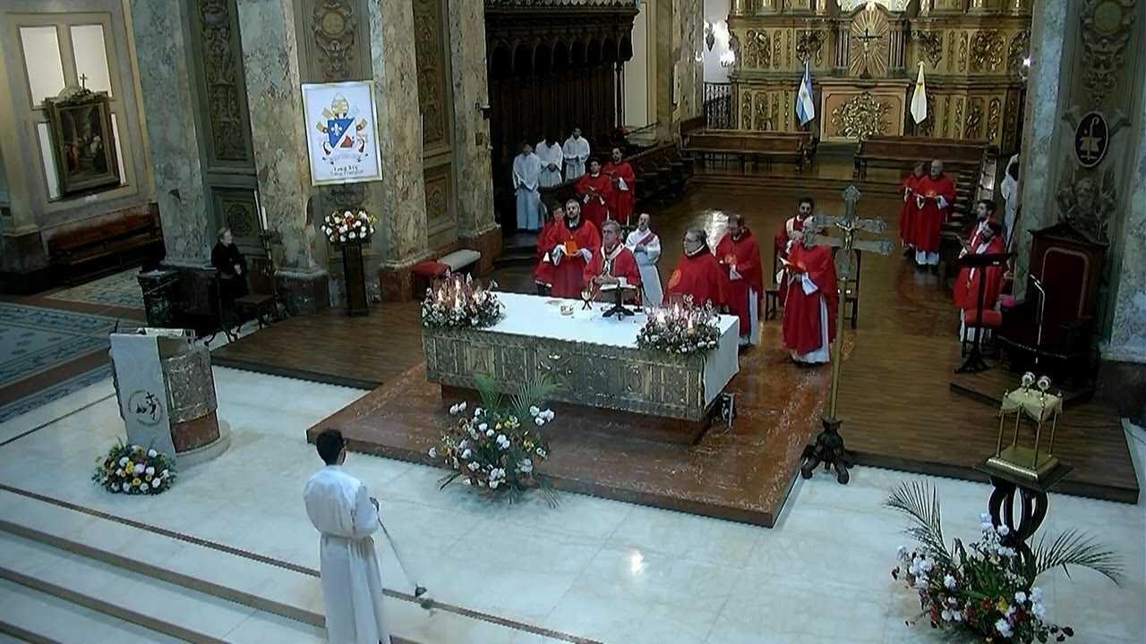 Catedral de Buenos Aires. 29 de junio 11:30hs Día del Pontífice Solemnidad Apóstoles Pedro y Pablo